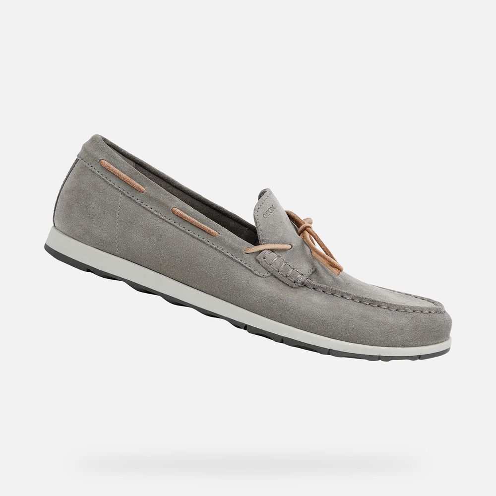 Geox Erkek Loafers Gri - Calarossa - UIF-731245